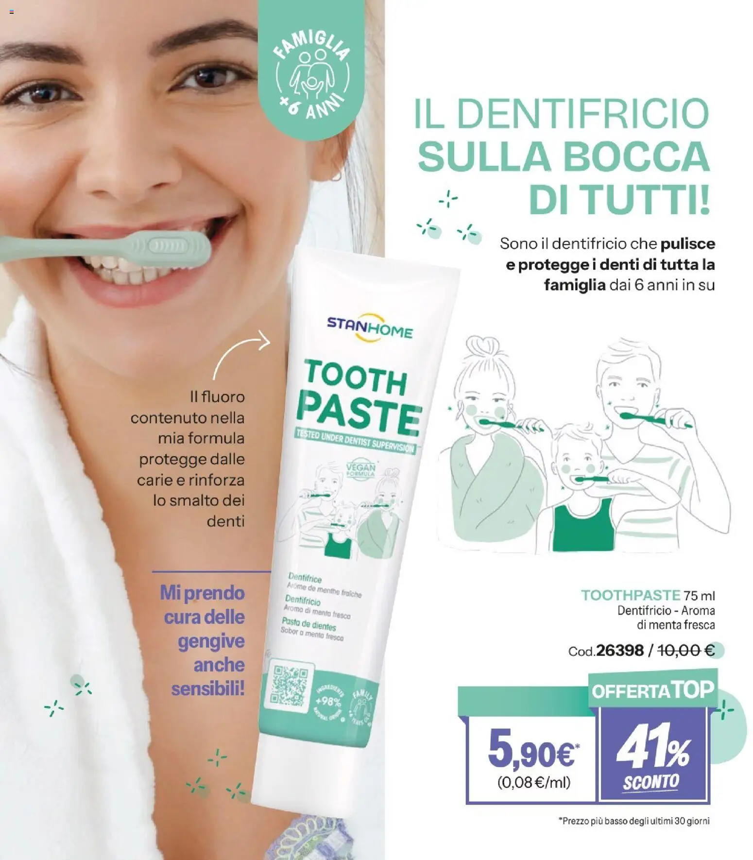Volantino Stanhome del 27.01.2026 | Pagina: 88 | Prodotti: Dentifricio, Pasta, Menta