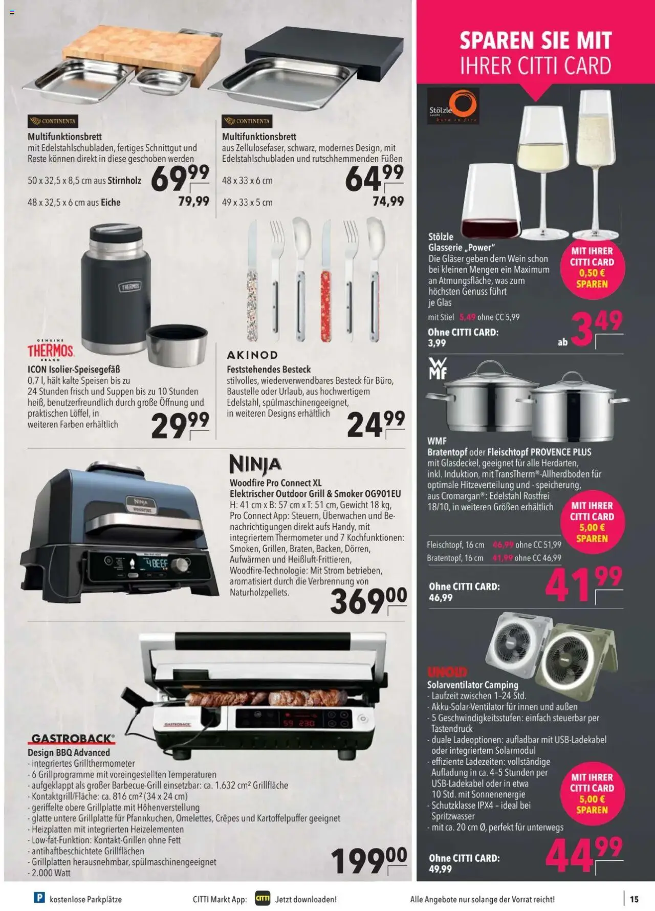 CITTI Tilbudsavis gyldig fra 06.08.2025 | Side: 17 | Produkter: Grill