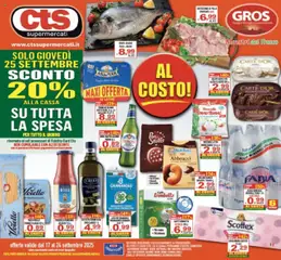 Anteprima del volantino Volantino CTS	 valido a partire dal 17.09.2025