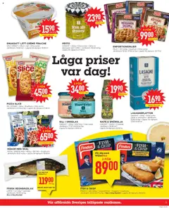 Willys reklamblad aktuell från 18.08.2025 | Sida: 5 | Produkter: Galler, Creme fraiche, Lasagneplattor, Pesto