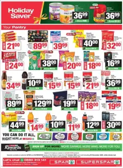 Superspar specials catalogue – valid from 21.10.2025 | Page: 2 | Products: TV, Biscuits, Noodles, Fruit