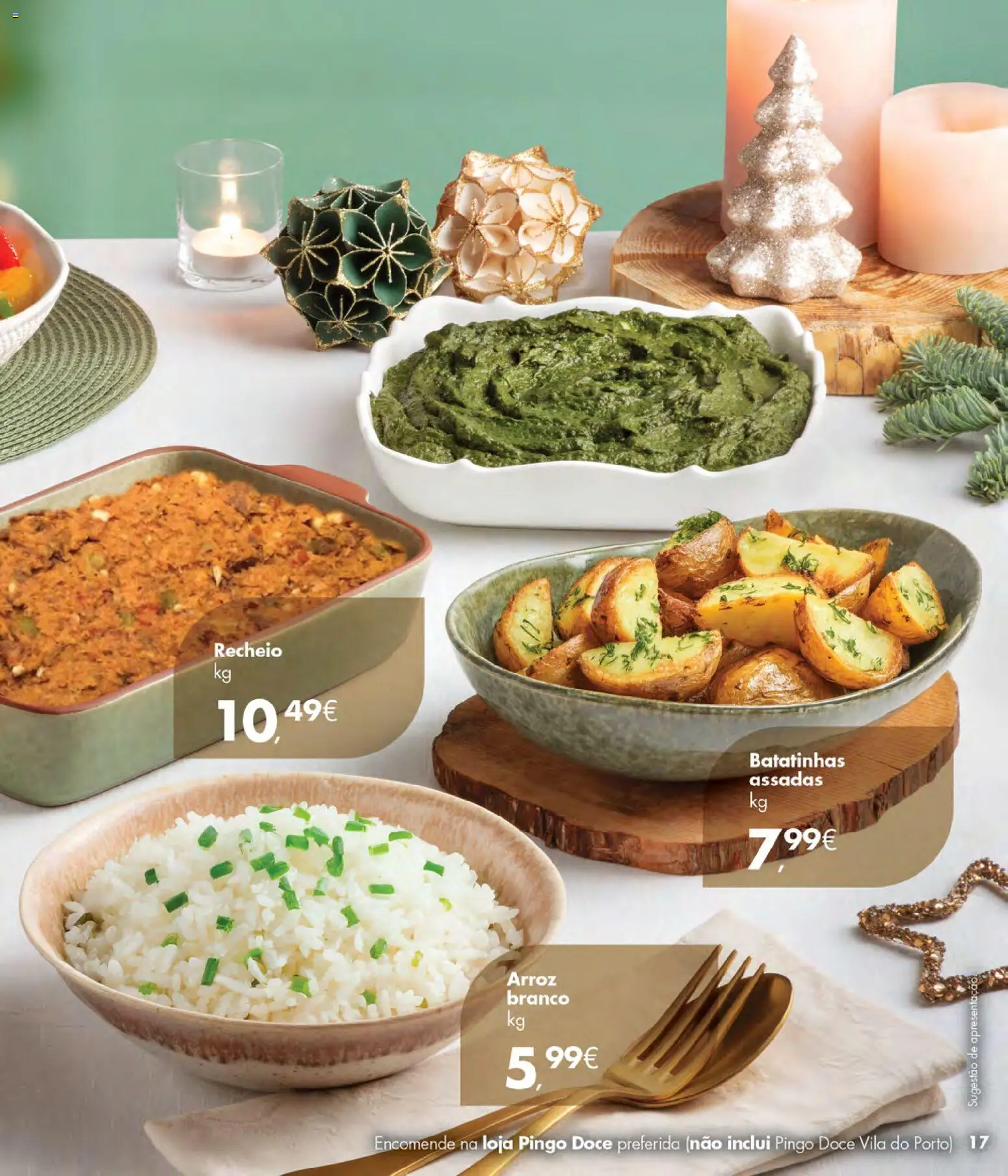 Pingo Doce Encomendas de Natal Acores │ válido de 05.12.2025 | Página: 17 | Produtos: Arroz