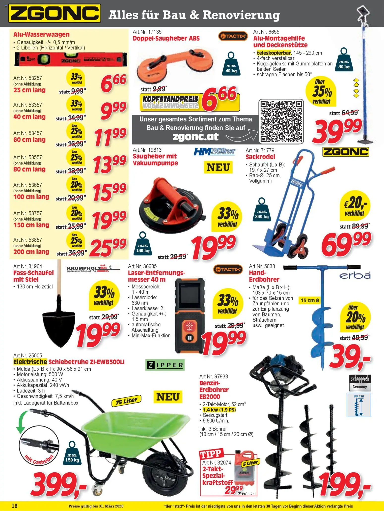 Zgonc Flugblatt März II 2026 gültig ab 01.02.2026 | Seite: 18 | Produkte: Öl