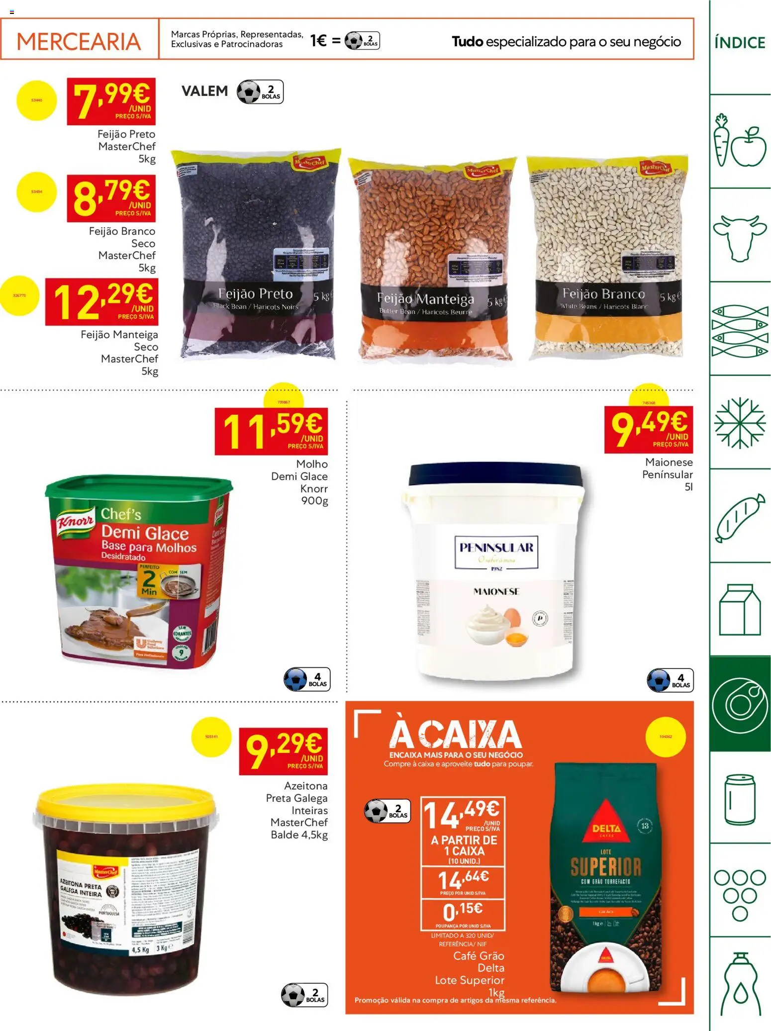 Recheio Horeca │ válido de 28.04.2026 | Página: 21 | Produtos: Knorr, Caixa, Café, Maionese
