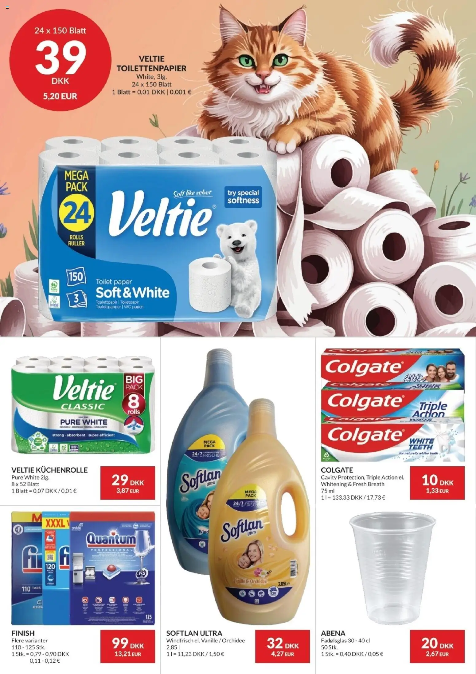 Nielsen Discount tilbudsavis – gyldig fra 10.04.2026 | Side: 6 | Produkter: Toilet