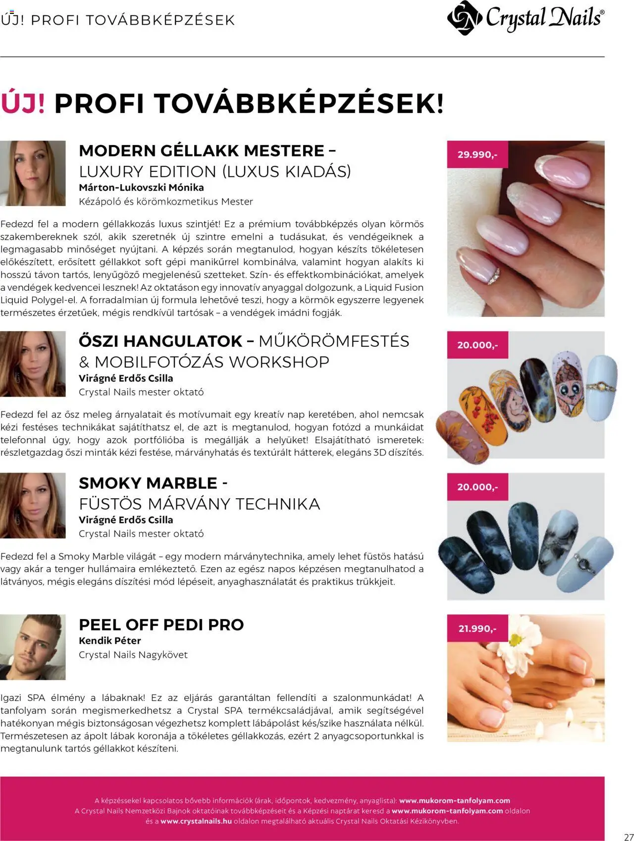 Crystal Nails akciós ujság - amely érvényes a következő dátumtól: 07.09.2025 | Oldal: 27