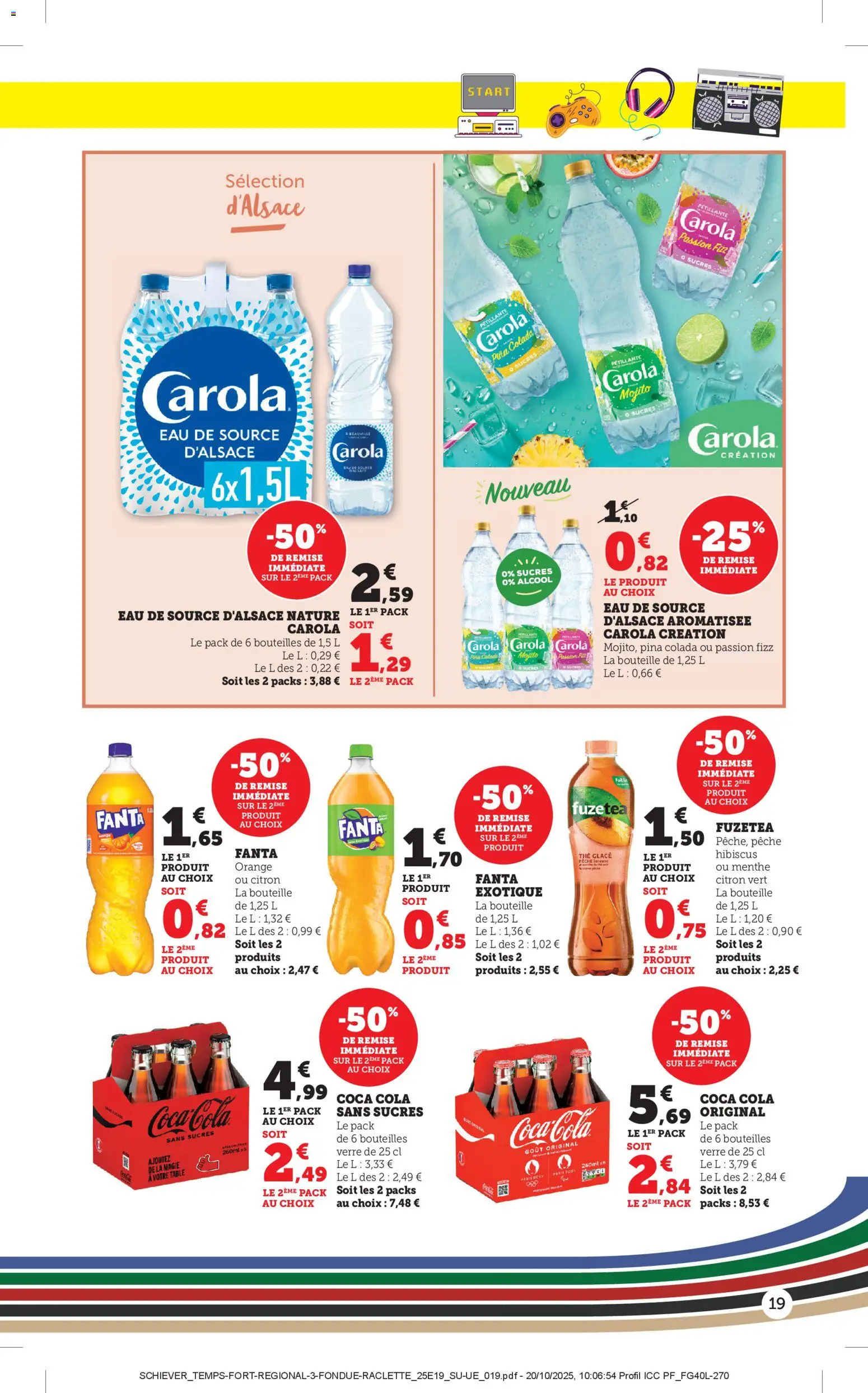 {H1} | Page: 19 | Produits: Alcool, Citron vert, Orange, Eau de source