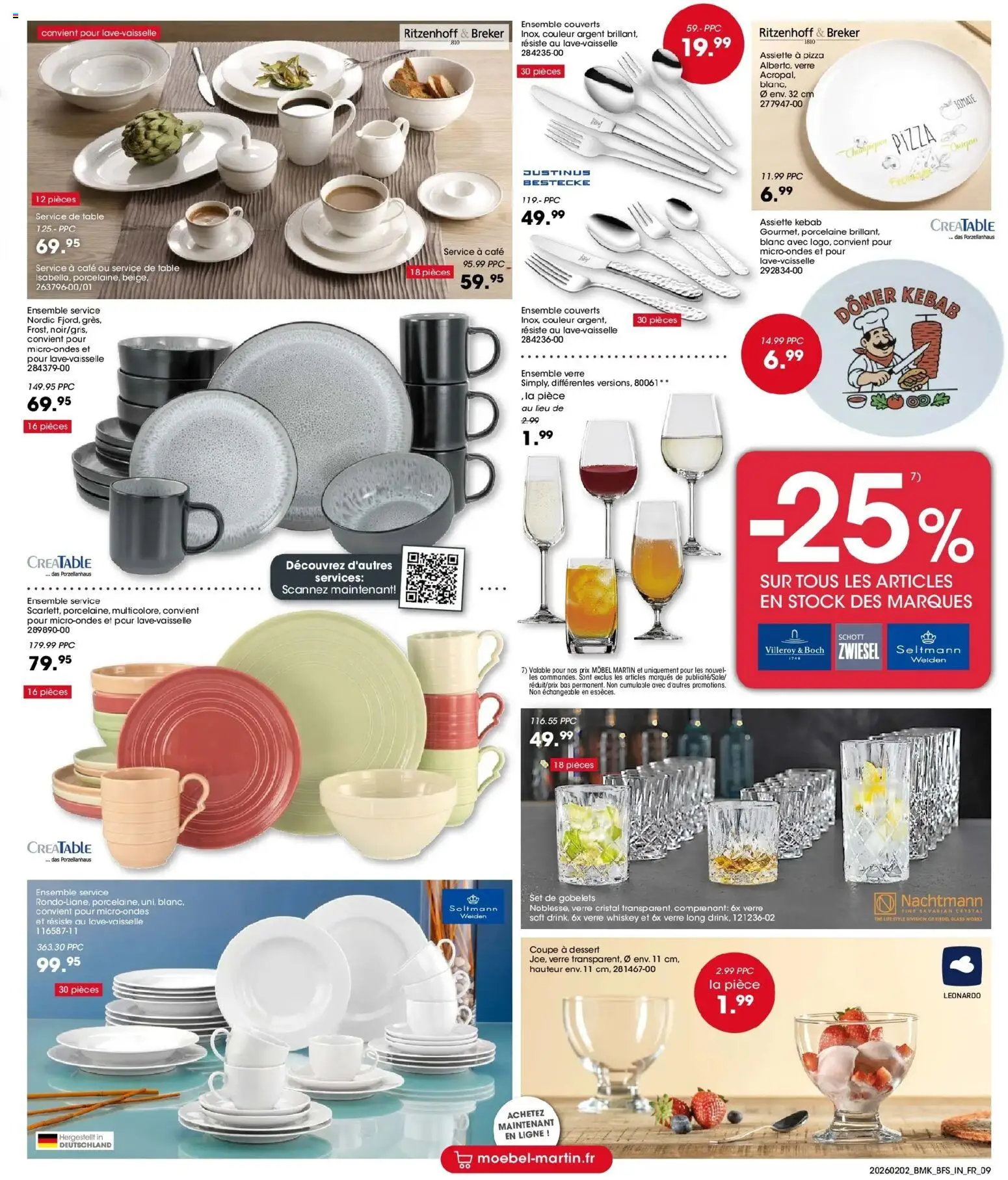 {H1} | Page: 9 | Produits: Porcelaine, Table, Café, Pizza