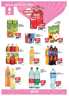 DIS katalog  - pregled DIS kataloga - važi od 26.03.2026 | Strana: 10 | Proizvode: Coca Cola, Negazirana voda, Fruvita, Pica