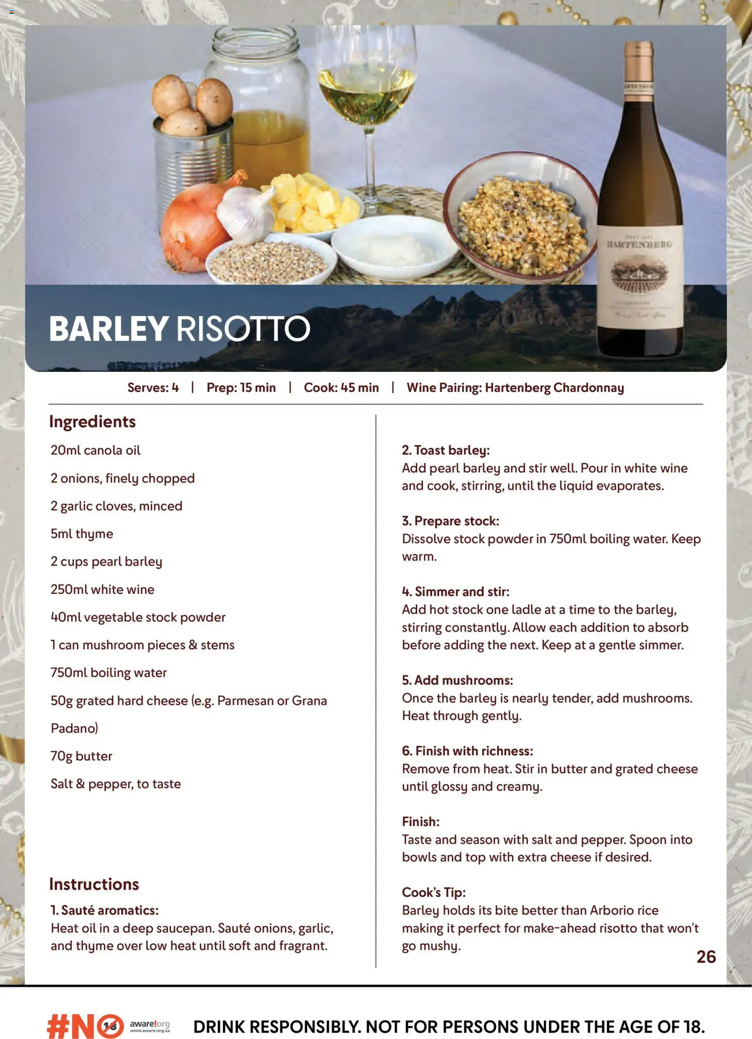 New Makro catalogue – valid from 12.12.2025 | Page: 26 | Products: Cheese, Stock, Water, Garlic