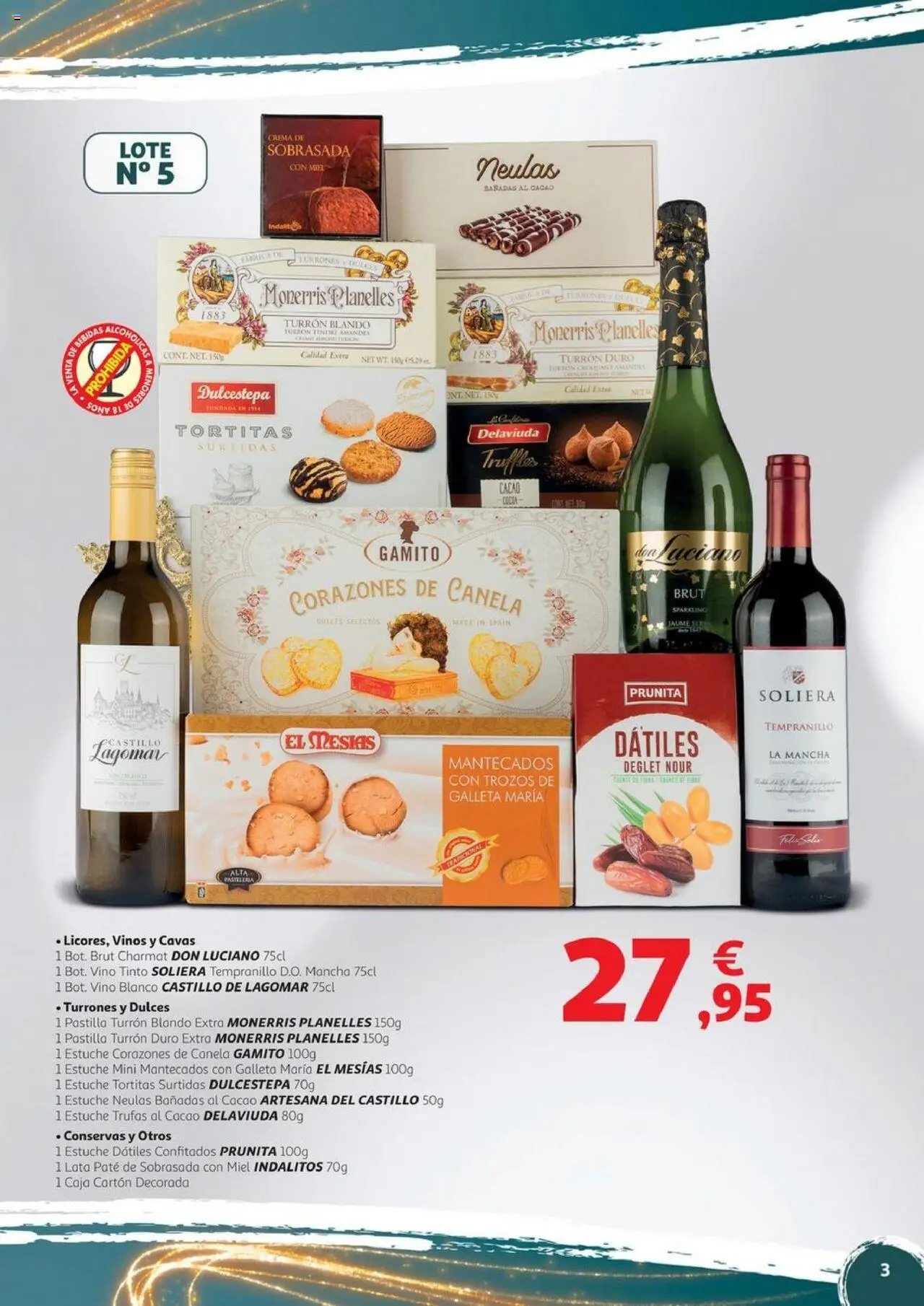 Alcampo - Alicante y Murcia │ válido desde el 06.11.2025 | Página: 3 | Productos: Paté, Crema, Φρυγανιές σικάλεως, Caja