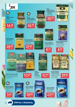Pogląd oferty "Makro gazetka - Dystrybucja do sklepów" - ważna od 17.03.2026 | Strona: 26 | Produkty: Kawa ziarnista, Kawa rozpuszczalna, Milka, Kawa