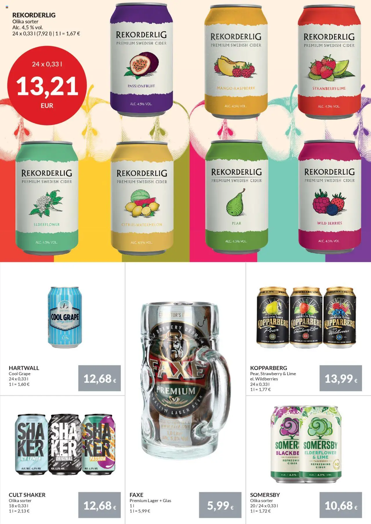 Nielsen Discount tilbudsavis – gyldig fra 04.09.2025 | Side: 5 | Produkter: Cider, Lime