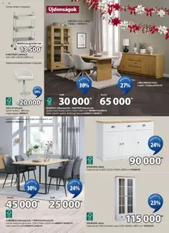 JYSK Akciós újság - amely érvényes a következő dátumtól: 15.10.2025 | Oldal: 14 | Termékek: Zsúrkocsi, Asztal, Szék, Barszek