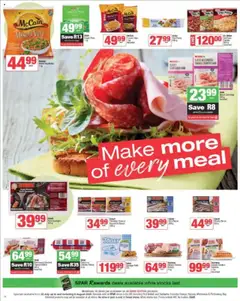 Spar - Western Cape - Weekly Specials │ valid from 22.07.2025 | Page: 14 | Products: Pizza, Wine, Pork, Bacon