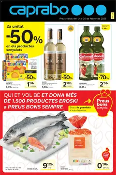 Vista previa Caprabo folleto válido desde el 12.02.2026