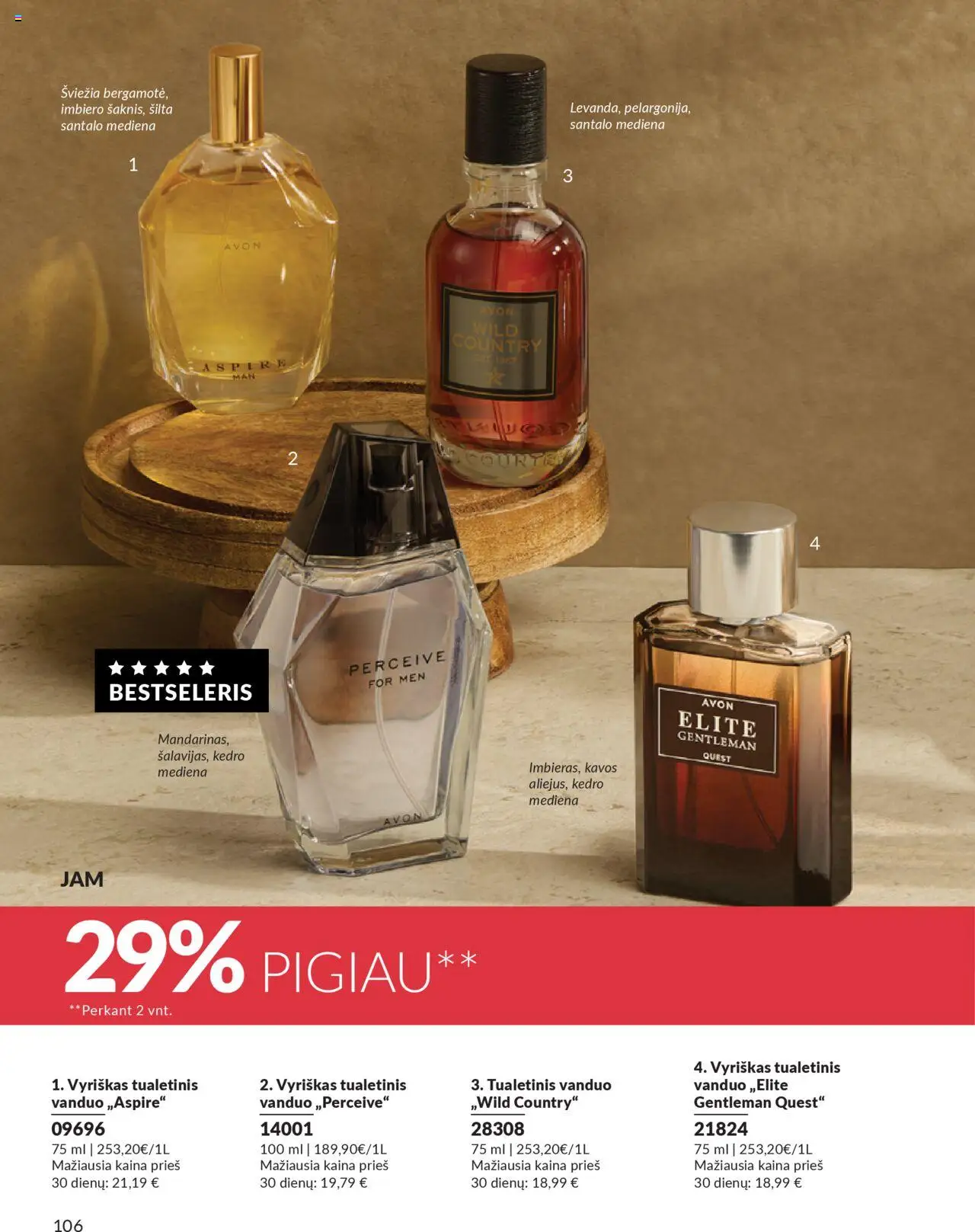 AVON akcijos nuo 01.10.2025 | Puslapis: 106 | Prekių: Tualetinis vanduo