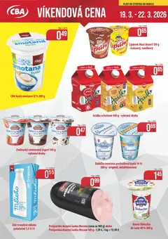 CBA Verex leták platný od 19.03.2026