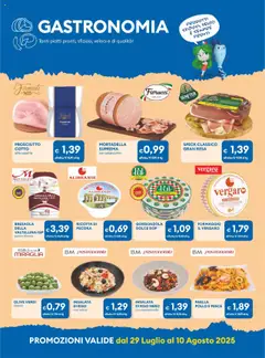 Volantino MD Discount del 29.07.2025 | Pagina: 11 | Prodotti: Speck, Riso, Olive, Tonno