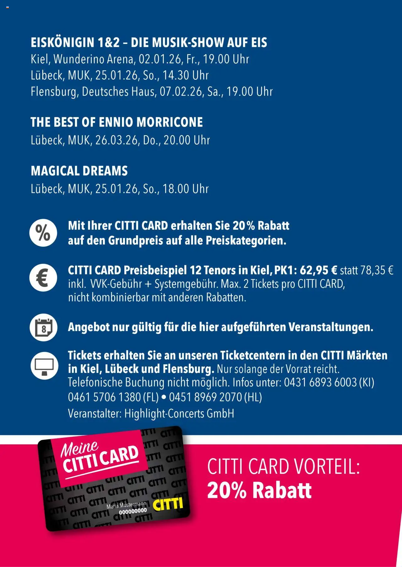 CITTI Markt Vorteilsheft – gültig ab 11.09.2025 | Seite: 41 | Produkte: Eis, Uhr