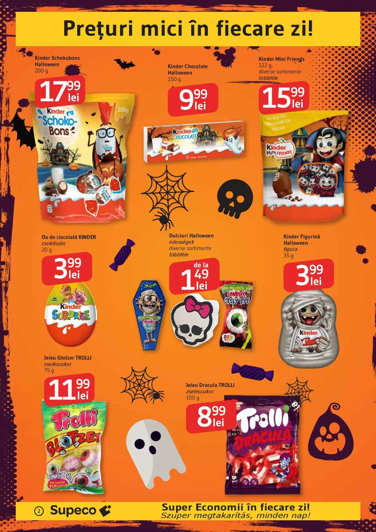 Noul catalog Supeco – valabil de la 16.10.2025 | Pagină: 2 | Produse: Mici, Ciocolată, Cacao