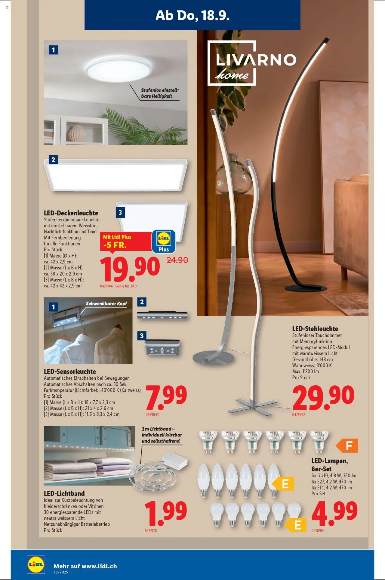 Lidl Aktionen – gültig ab 18.09.2025 | Seite: 16