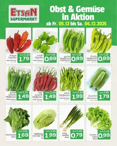 ETSAN Obst und Gemüse ab 05.12.2025 gültig | Seite: 1