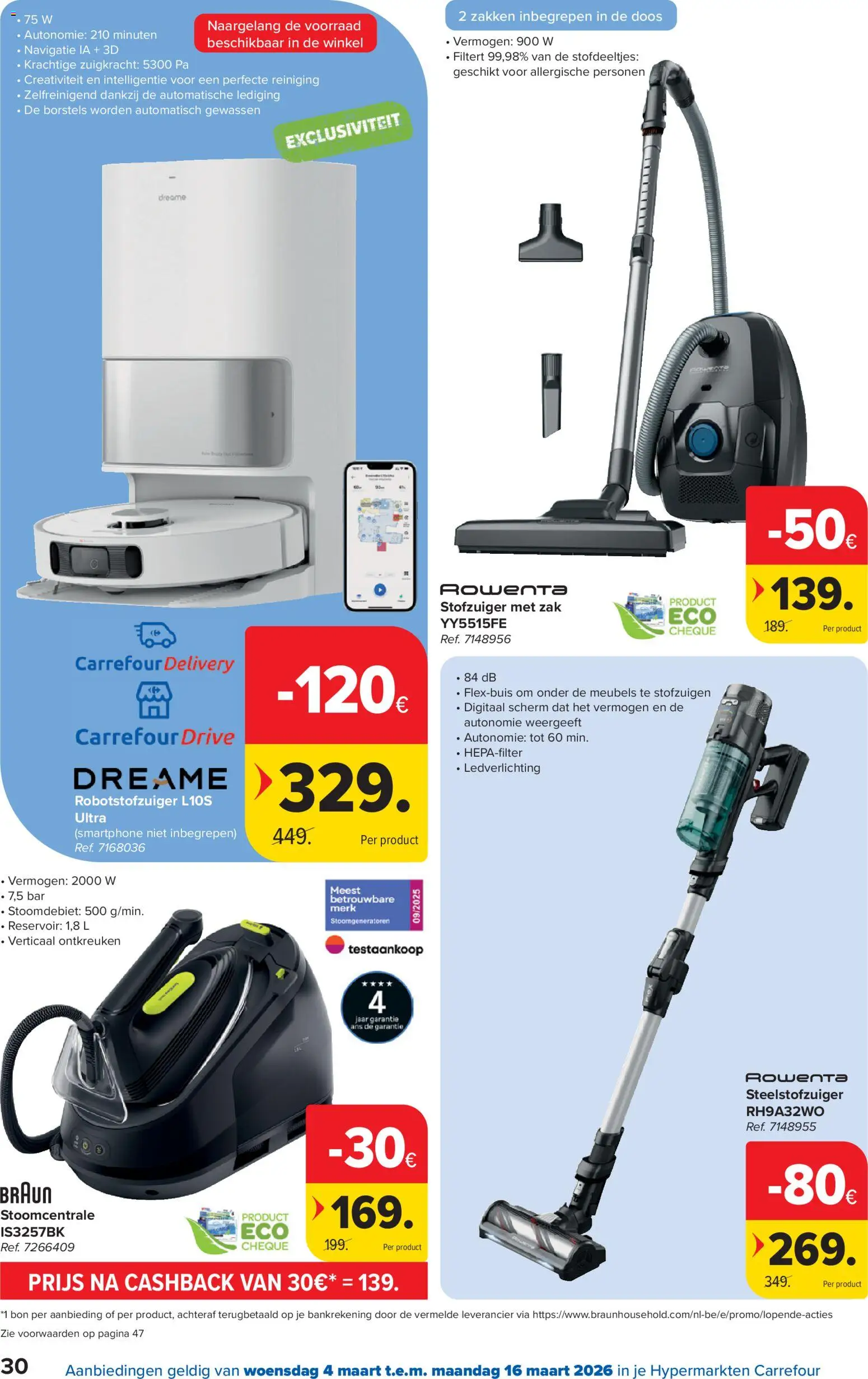 {H1} | Pagina: 30 | Producten: Smartphone, Zak, Borstels, Scherm