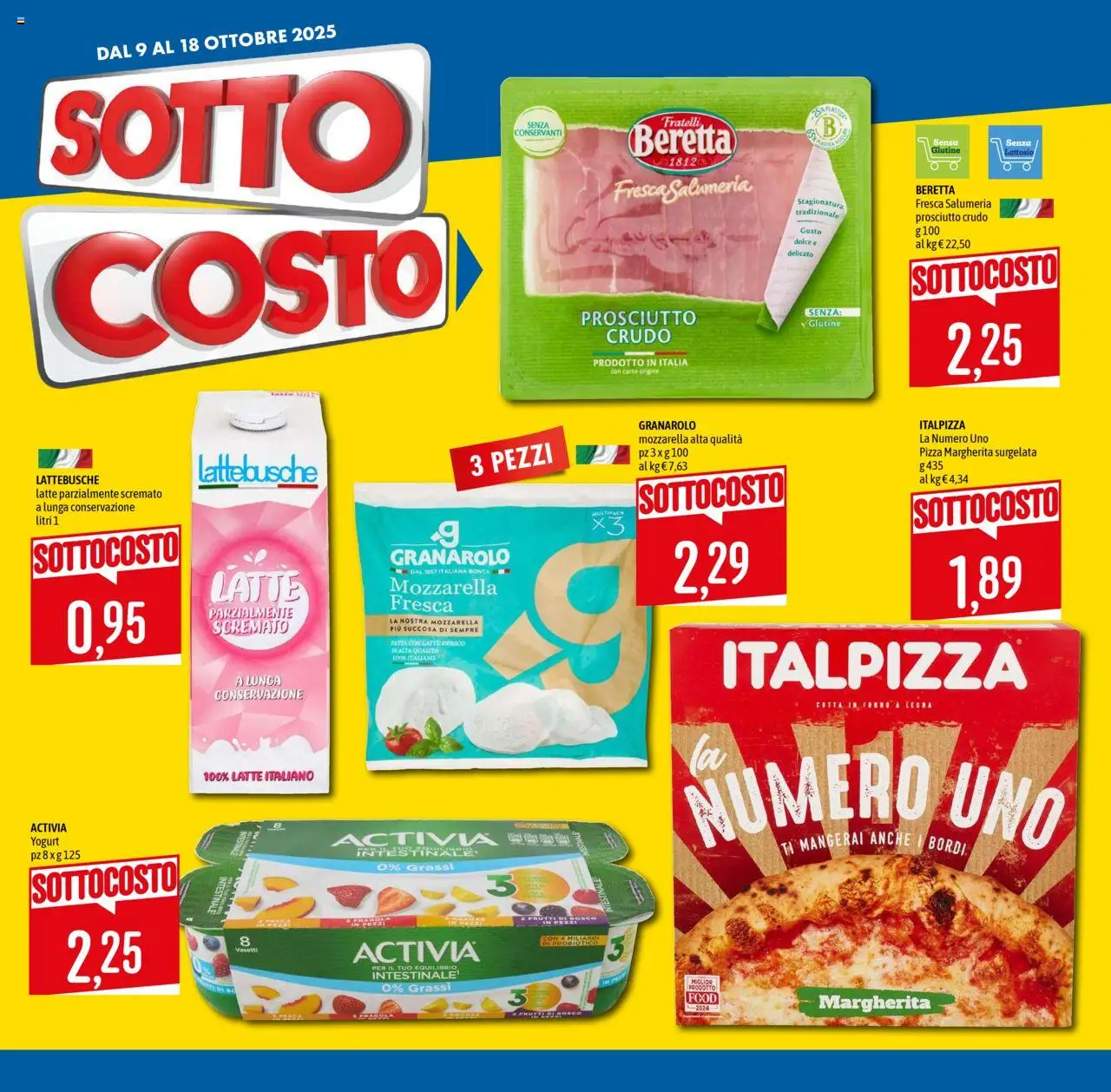 Volantino Emisfero del 09.10.2025 | Pagina: 8 | Prodotti: Yogurt, Mozzarella, Latte, Latte parzialmente scremato
