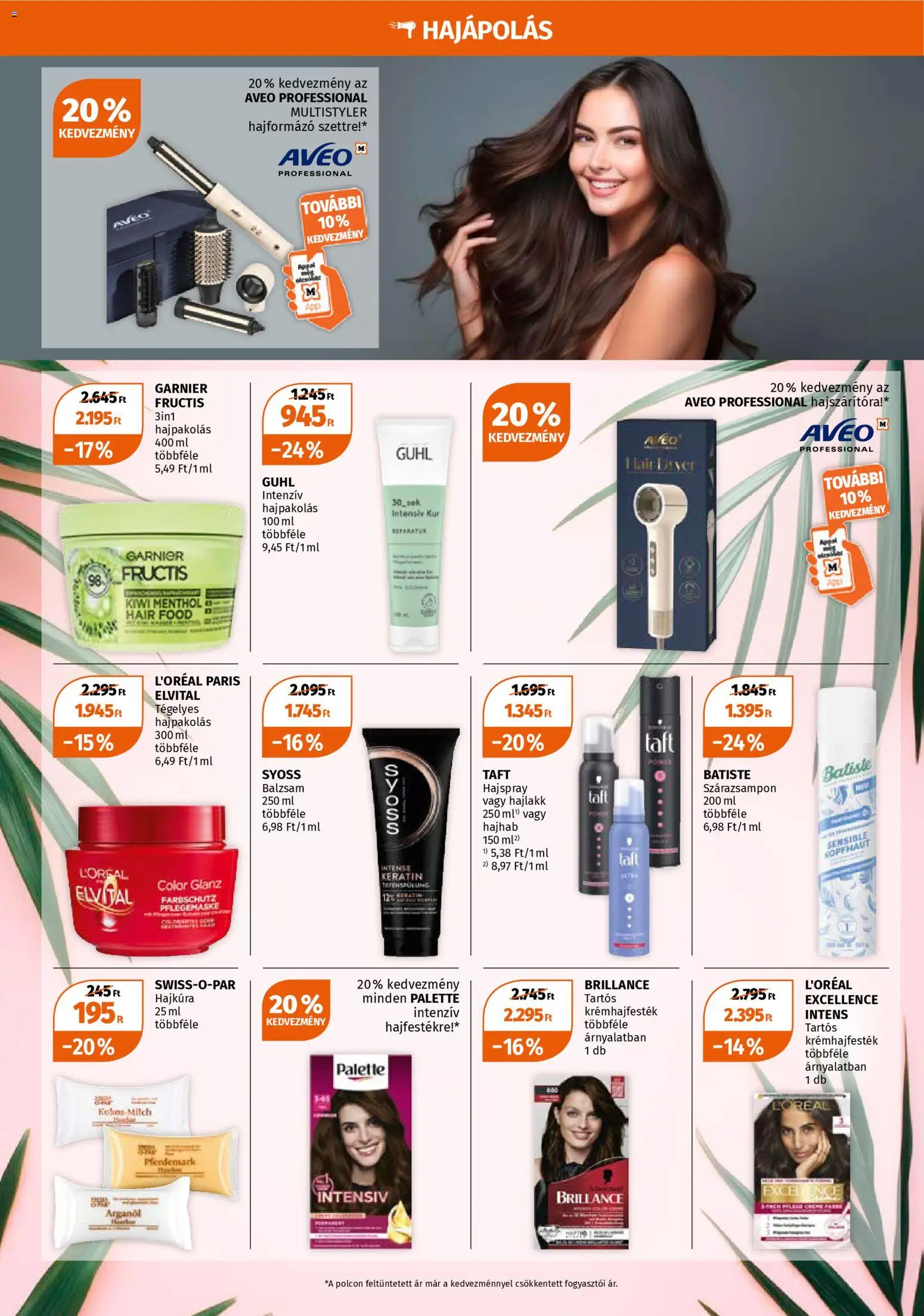 Müller akciós ujság - amely érvényes a következő dátumtól: 20.04.2026 | Oldal: 6 | Termékek: Hajformázó, Hajhab, Hajlakk, Kiwi