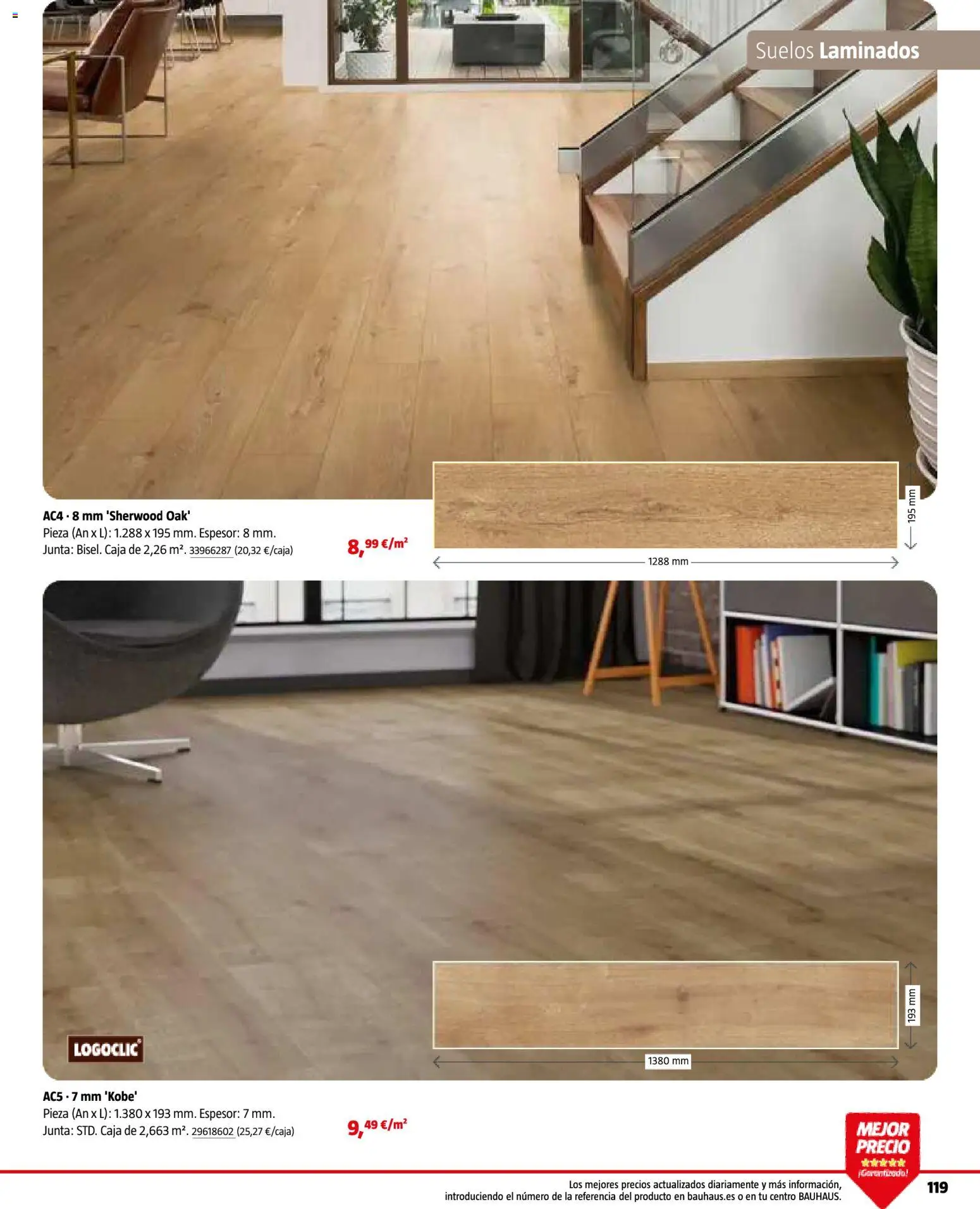 Bauhaus - Suelos y revestimientos │ válido desde el 24.02.2026 | Página: 119 | Productos: Caja