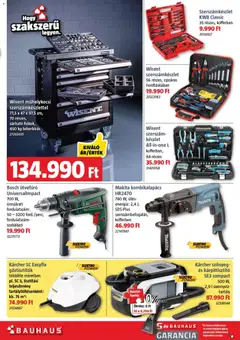 Bauhaus Akciós újság - amely érvényes a következő dátumtól: 04.12.2025 | Oldal: 29 | Termékek: Ütvefúró, Szőnyeg