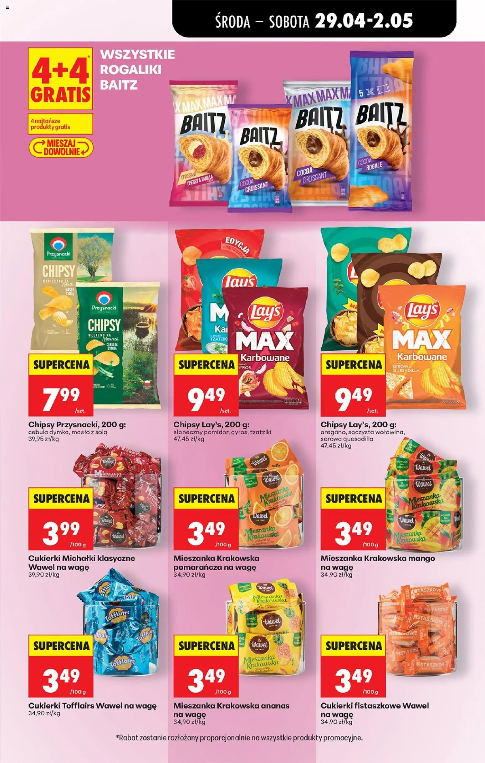 Biedronka Polsko leták - Codziennie niskie ceny od 29.04.2026 | Strana: 86 | Produkty: Mango, Máslo, Lay's, Chipsy
