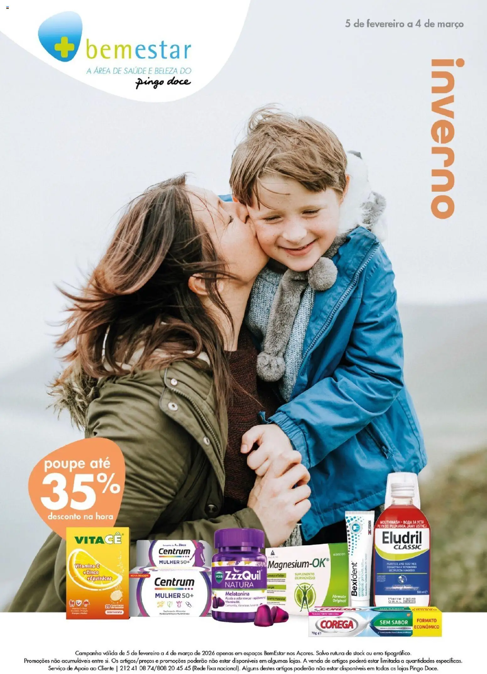 Pingo Doce - Bem Estar Inverno Açores │ válido de 05.02.2026 | Página: 1