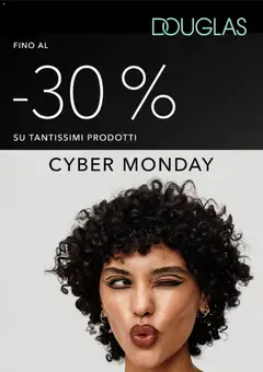 Anteprima del volantino Douglas Cyber Monday catalogo valido a partire dal 01.12.2025