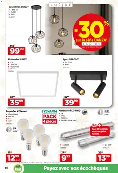 Mr Bricolage folder / publicité - Voorbeeld van een folder van Mr Bricolage, geldig van 23.12.2025 | Pagina: 10 | Producten: La