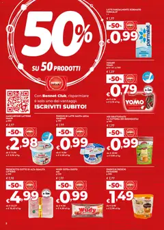 Anteprima del volantino Volantino bennet	 valido a partire dal 29.01.2026 | Pagina: 2 | Prodotti: Yogurt, Fiocchi, Latte parzialmente scremato, Mascarpone