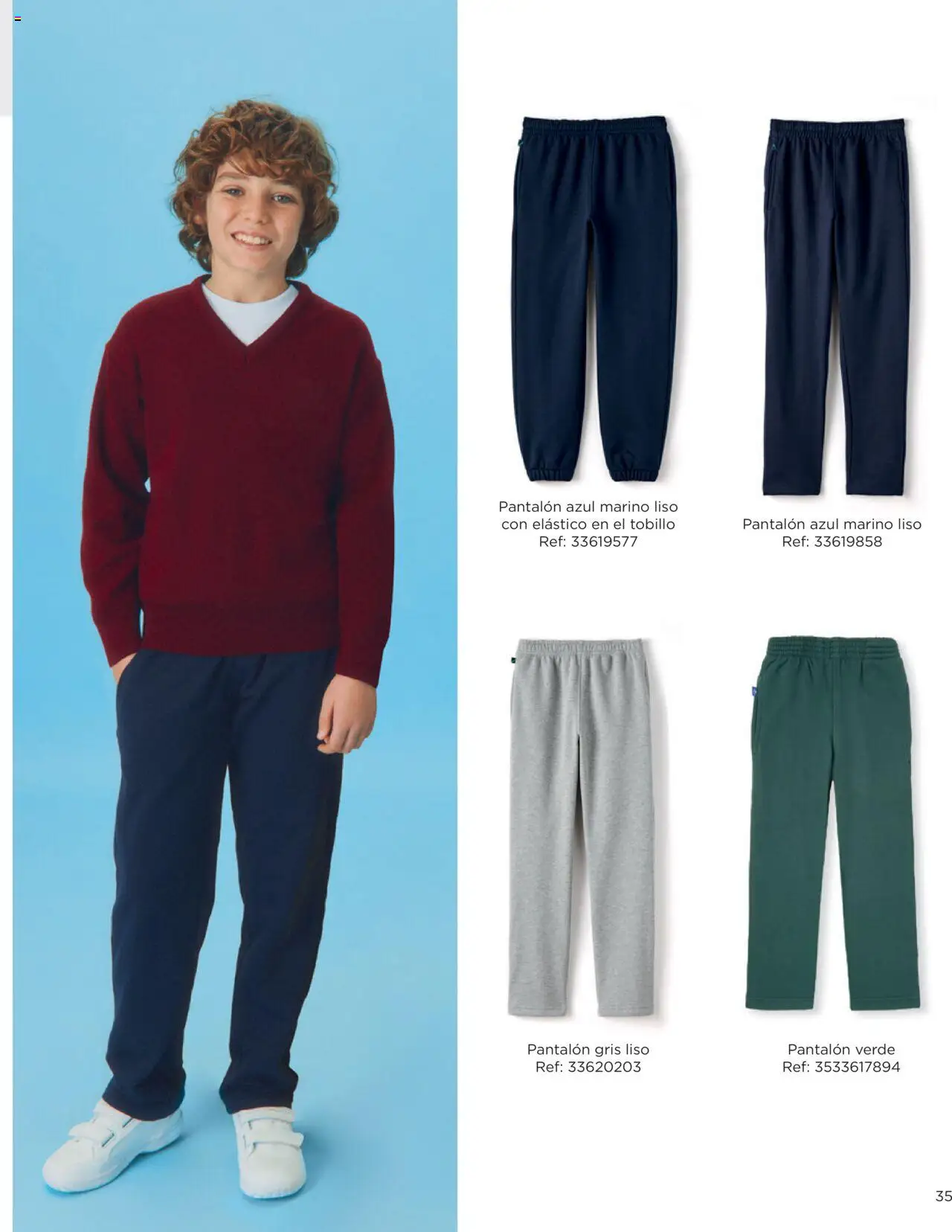 El Corte Inglés Uniformes │ válido desde el 22.04.2025 | Página: 35