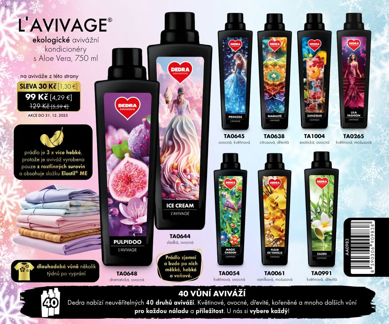 Nové Dedra akcie – leták je platný od 01.12.2025 | Strana: 64