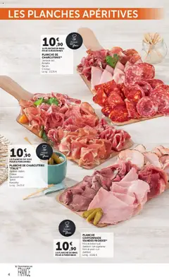 Hyper U - Prévisualisation de Hyper U - La carte Automne Hiver valide à partir de 07.10.2025 | Page: 4 | Produits: Chorizo, Saucisson sec, Rôti de bœuf, Porc