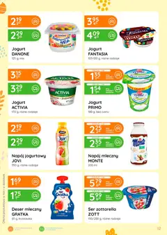 Pogląd oferty "Eurocash gazetka - Oferta Produktowa" - ważna od 05.03.2026 | Strona: 12 | Produkty: Ser, Jogurt