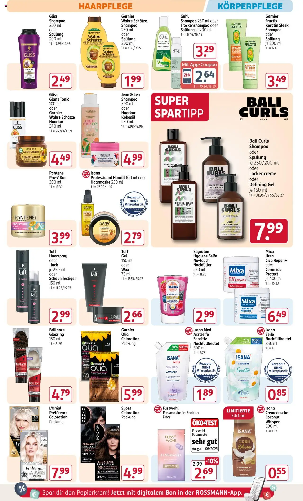 Rossmann Prospekt 	 – gültig ab 20.10.2025 | Seite: 8 | Produkte: Haarmaske, Haaröl, Haarspray, Seife