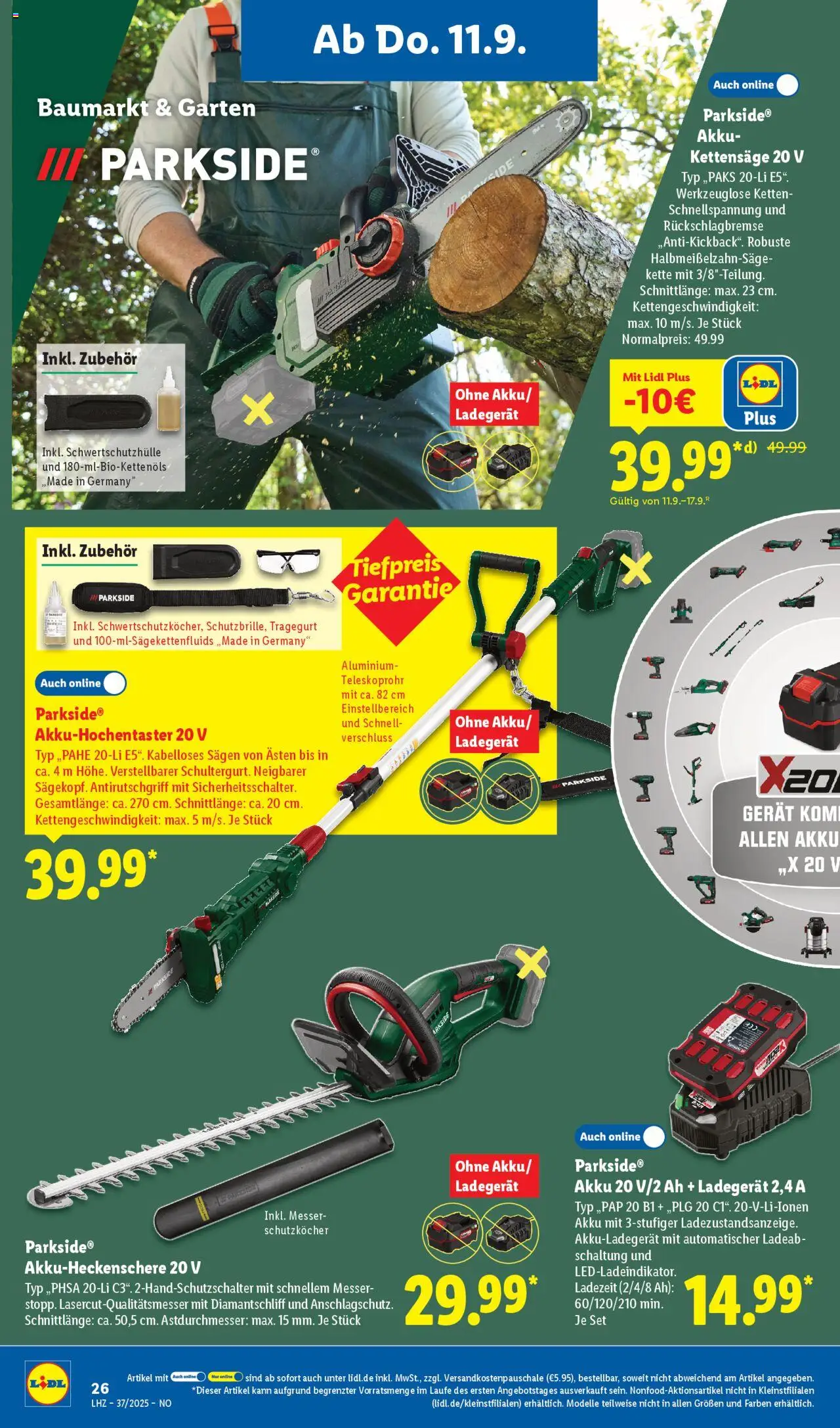 Lidl Prospekt Holzminden	 - gültig ab dem 08.09.2025 | Seite: 22 | Produkte: Ladegerät