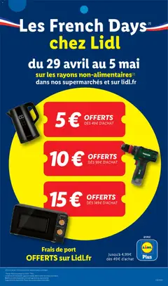LIDL - Prévisualisation de PARKSIDE, Perceuse valide à partir de 30.04.2026 | Page: 35 | Produits: Perceuse, Micro-onde, Bouilloire