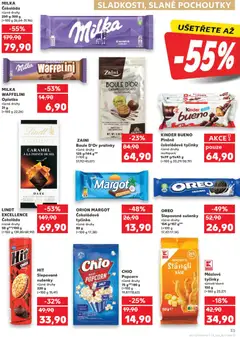 Náhled letáku OREO, Slepované sušenky různé druhy 154 g/157 g od 02.01.2026 | Strana: 33