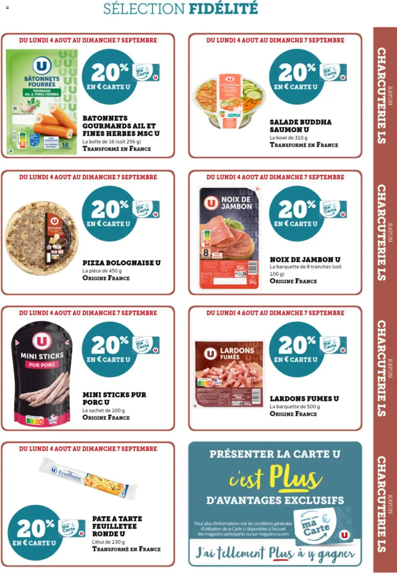  | Page: 5 | Produits: Fromage, Pizza, Porc, Saumon
