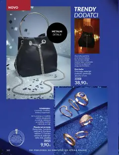 Avon - Katalog - Pregled kataloga iz trgovine Avon, vrijedi od 01.12.2025 | Stranica: 166 | Proizvodi: Prsten, Torba
