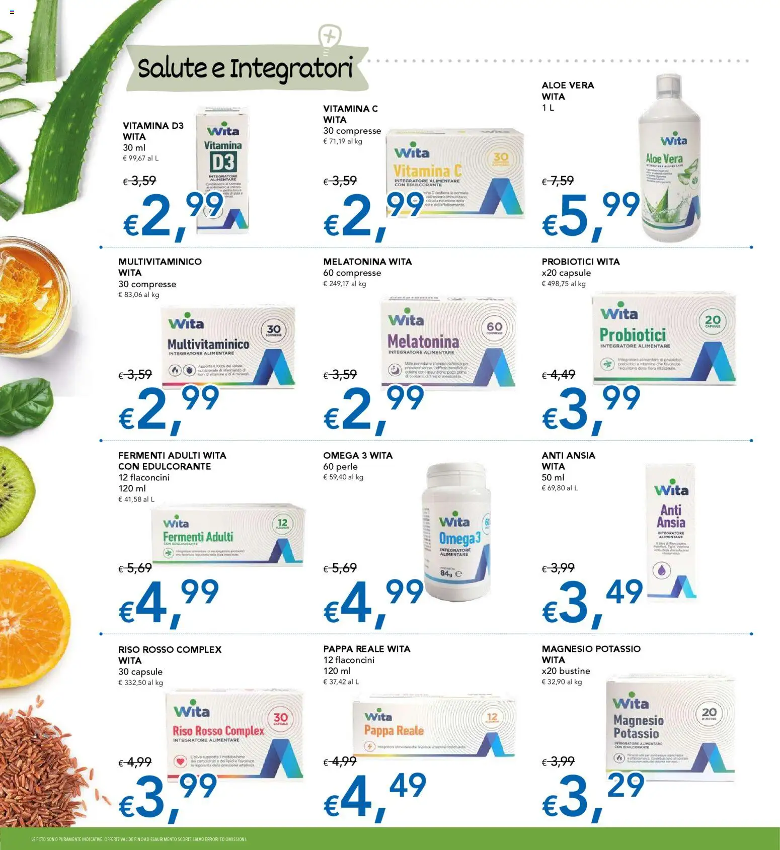 Volantino Migross del 03.01.2026 | Pagina: 14 | Prodotti: Riso, Integratore alimentare, Aloe vera
