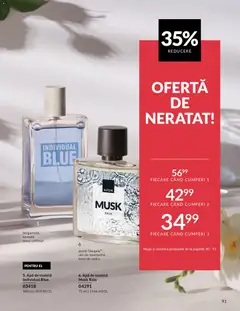 Ofertele Avon valabile de la 01.03.2026 | Pagină: 93 | Produse: Toaletă, Apă de toaletă, Ulei, Apă