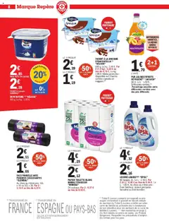  | Page: 8 | Produits: Poubelle, Papier toilette, Jus, Skyr